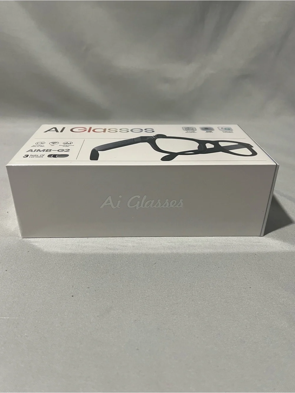 Smart AI Eyewear in Black